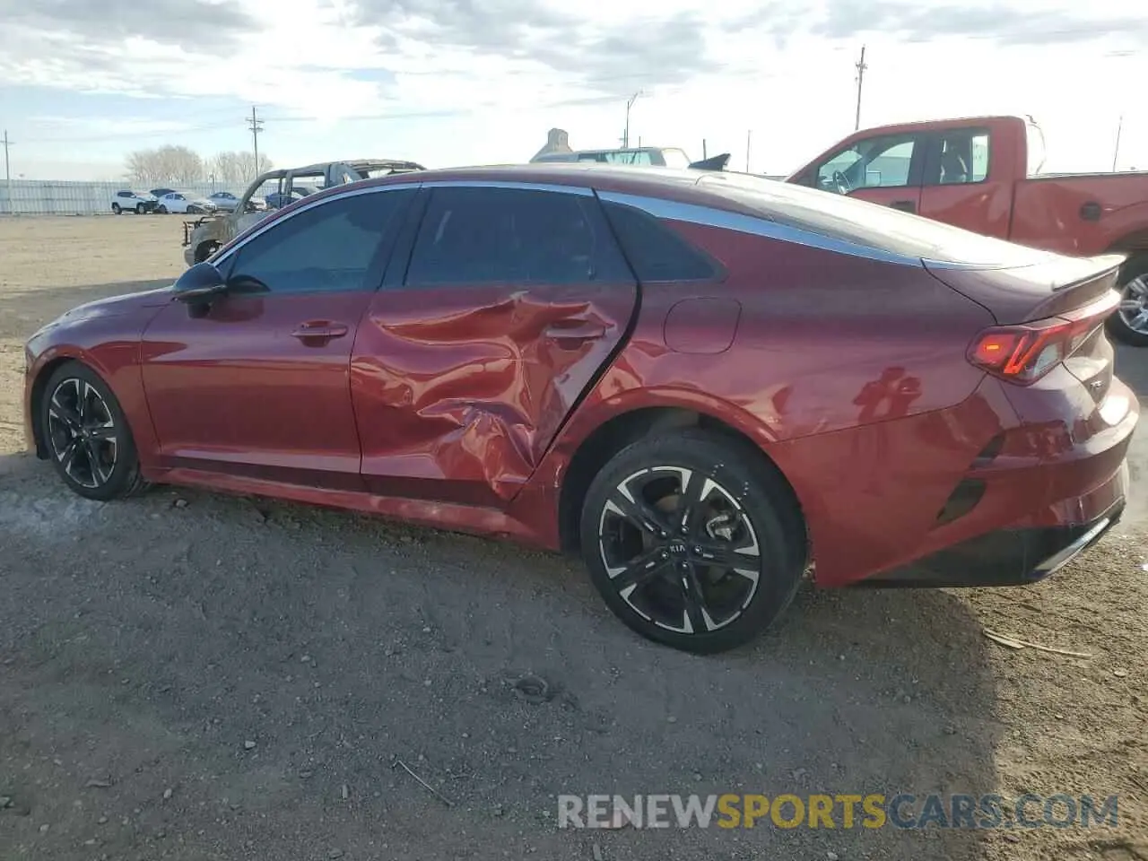 2 Photograph of a damaged car 5XXG64J29MG002306 KIA K5 2021