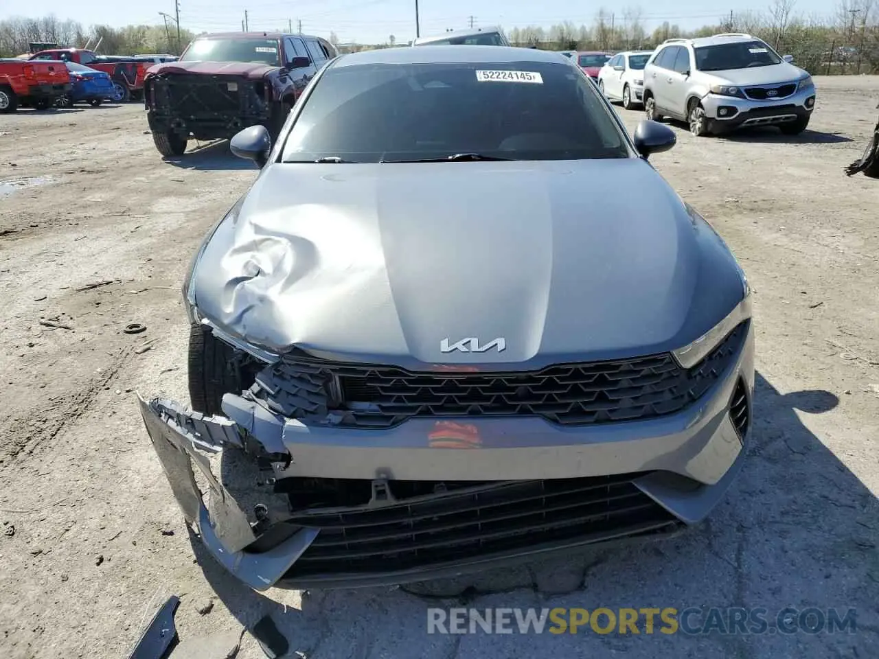 5 Photograph of a damaged car 5XXG14J21NG100102 KIA K5 2022