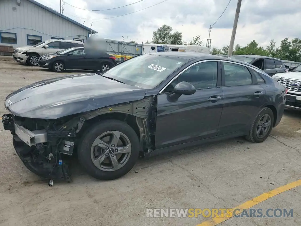 1 Photograph of a damaged car 5XXG14J22NG105325 KIA K5 2022