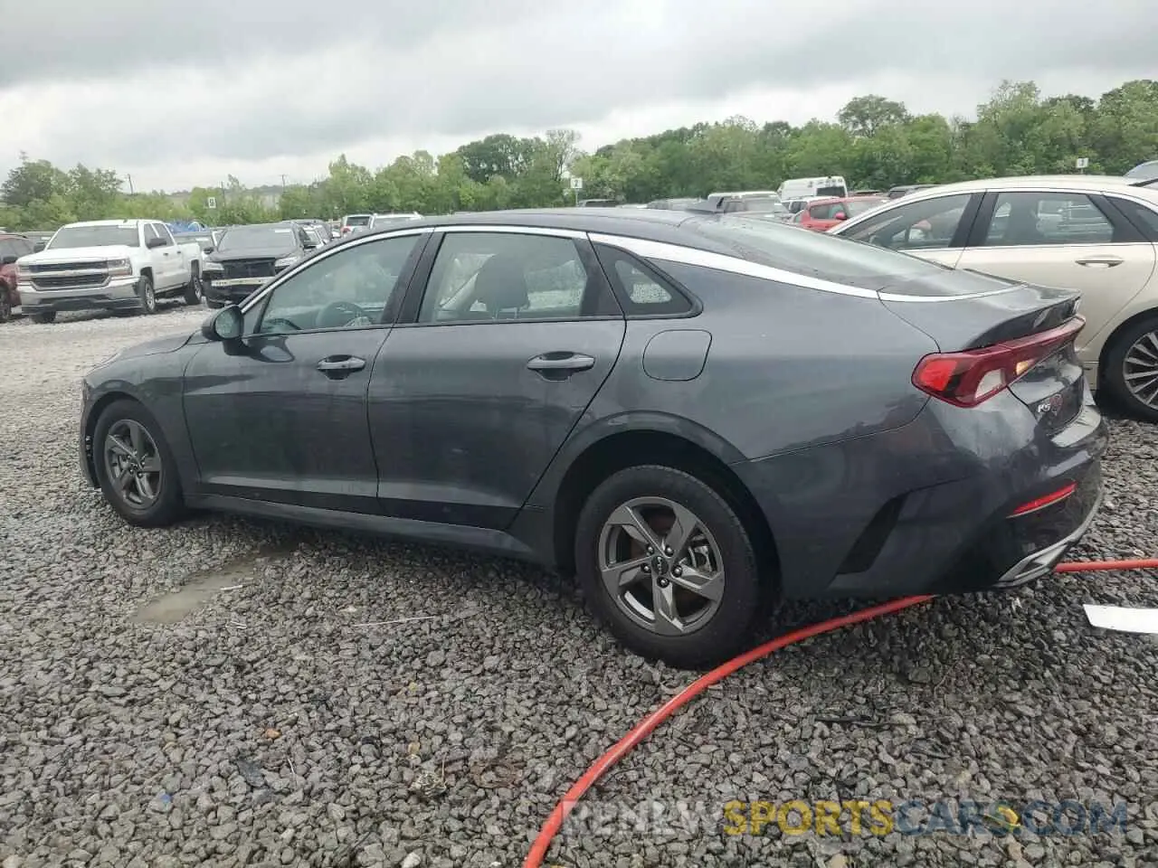 2 Photograph of a damaged car 5XXG14J24NG144465 KIA K5 2022