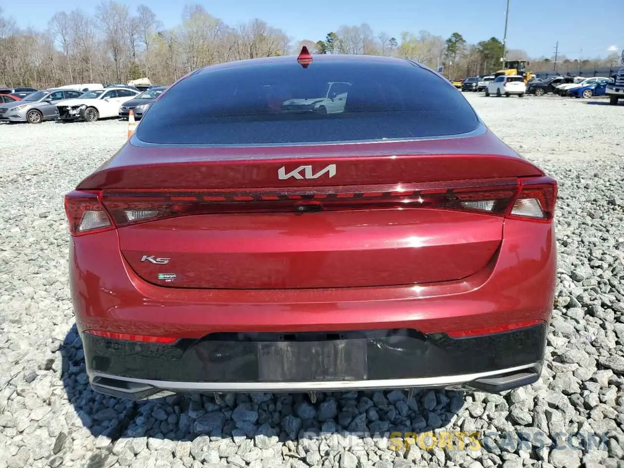 6 Photograph of a damaged car 5XXG14J27NG095276 KIA K5 2022