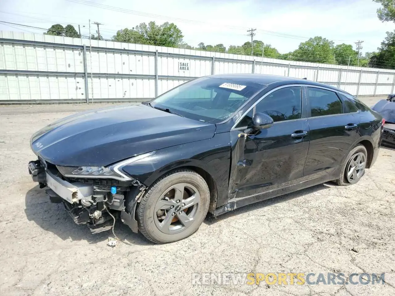 1 Photograph of a damaged car 5XXG14J27NG105966 KIA K5 2022