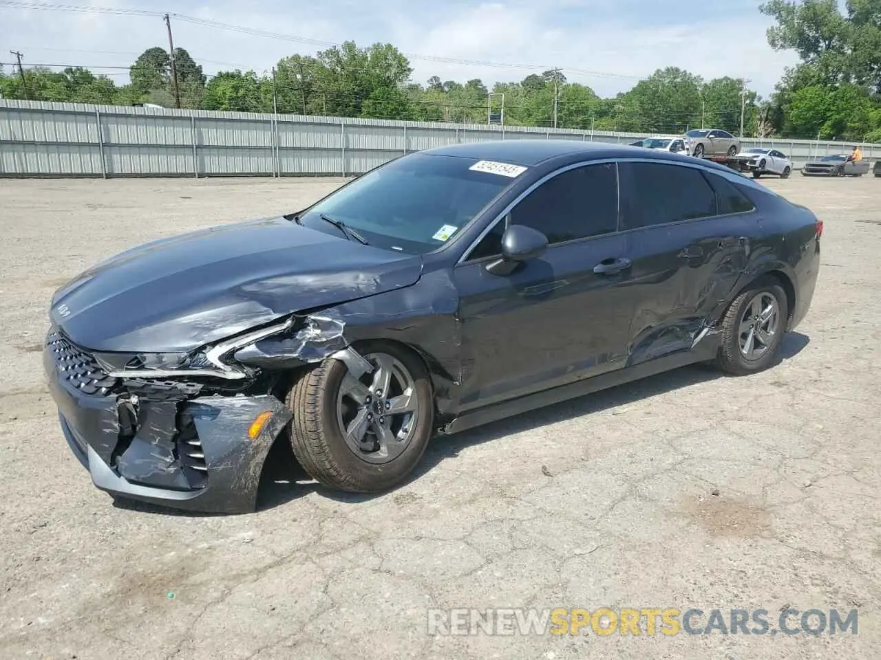 1 Photograph of a damaged car 5XXG14J2XNG160878 KIA K5 2022