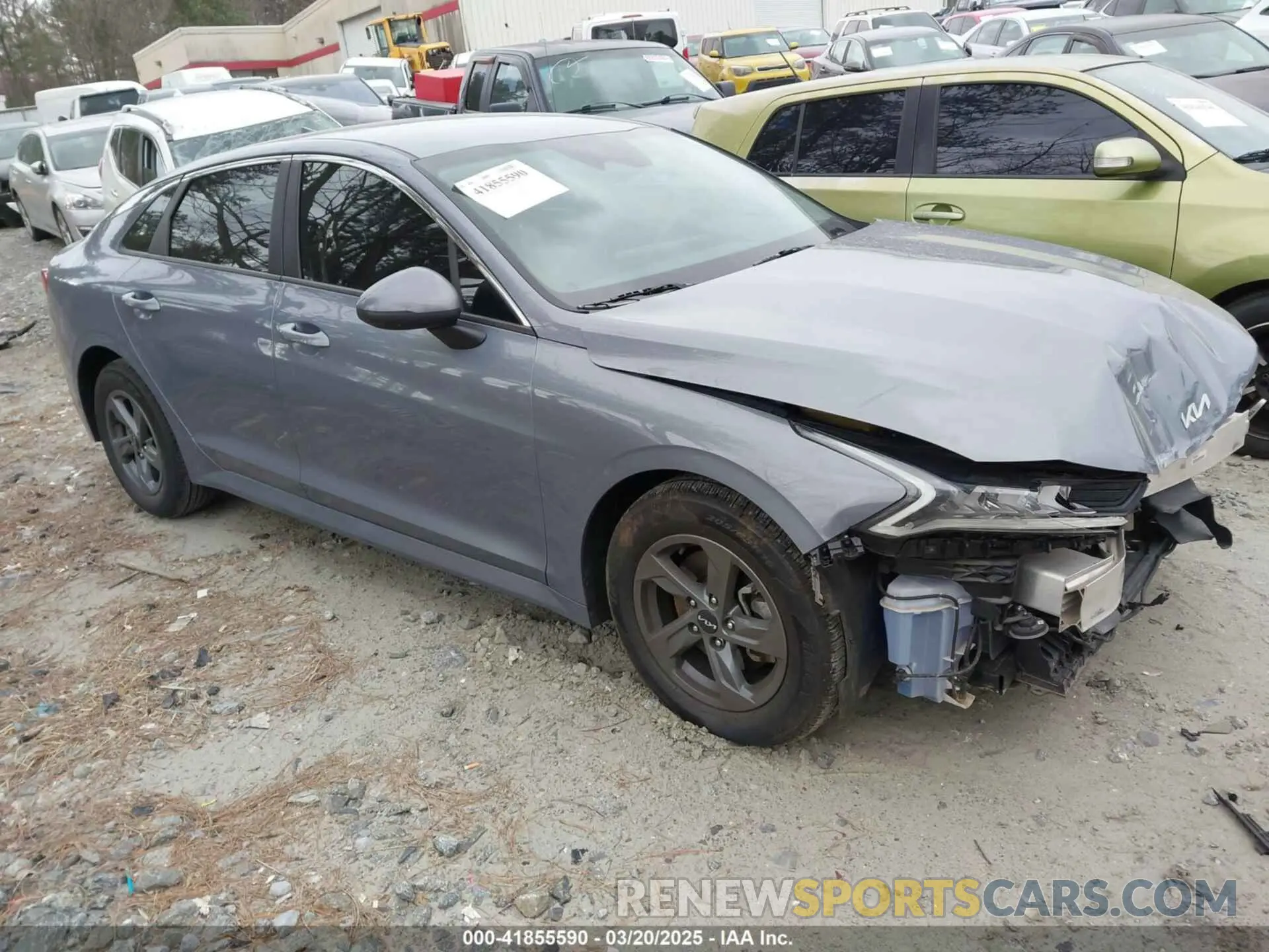 1 Photograph of a damaged car 5XXG24J22NG126236 KIA K5 2022
