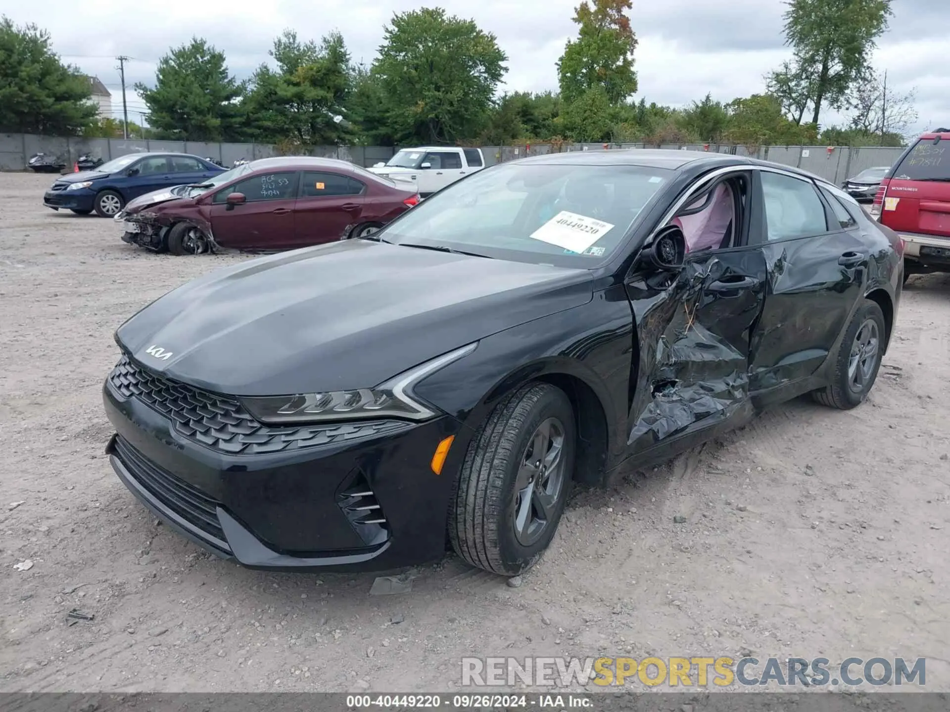 2 Photograph of a damaged car 5XXG24J26NG147414 KIA K5 2022