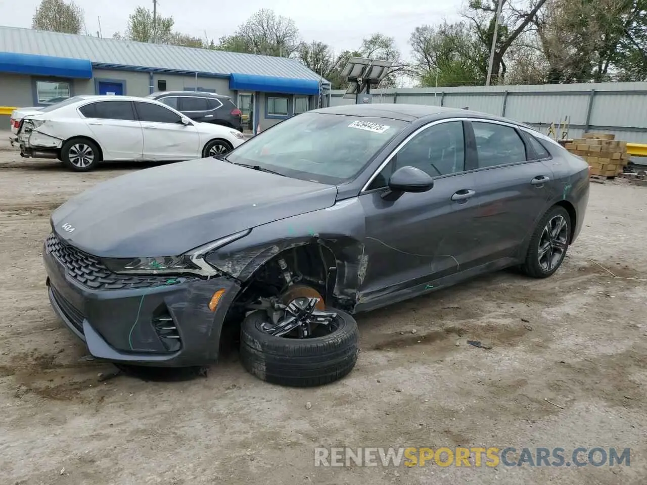 1 Photograph of a damaged car 5XXG34J24NG140362 KIA K5 2022