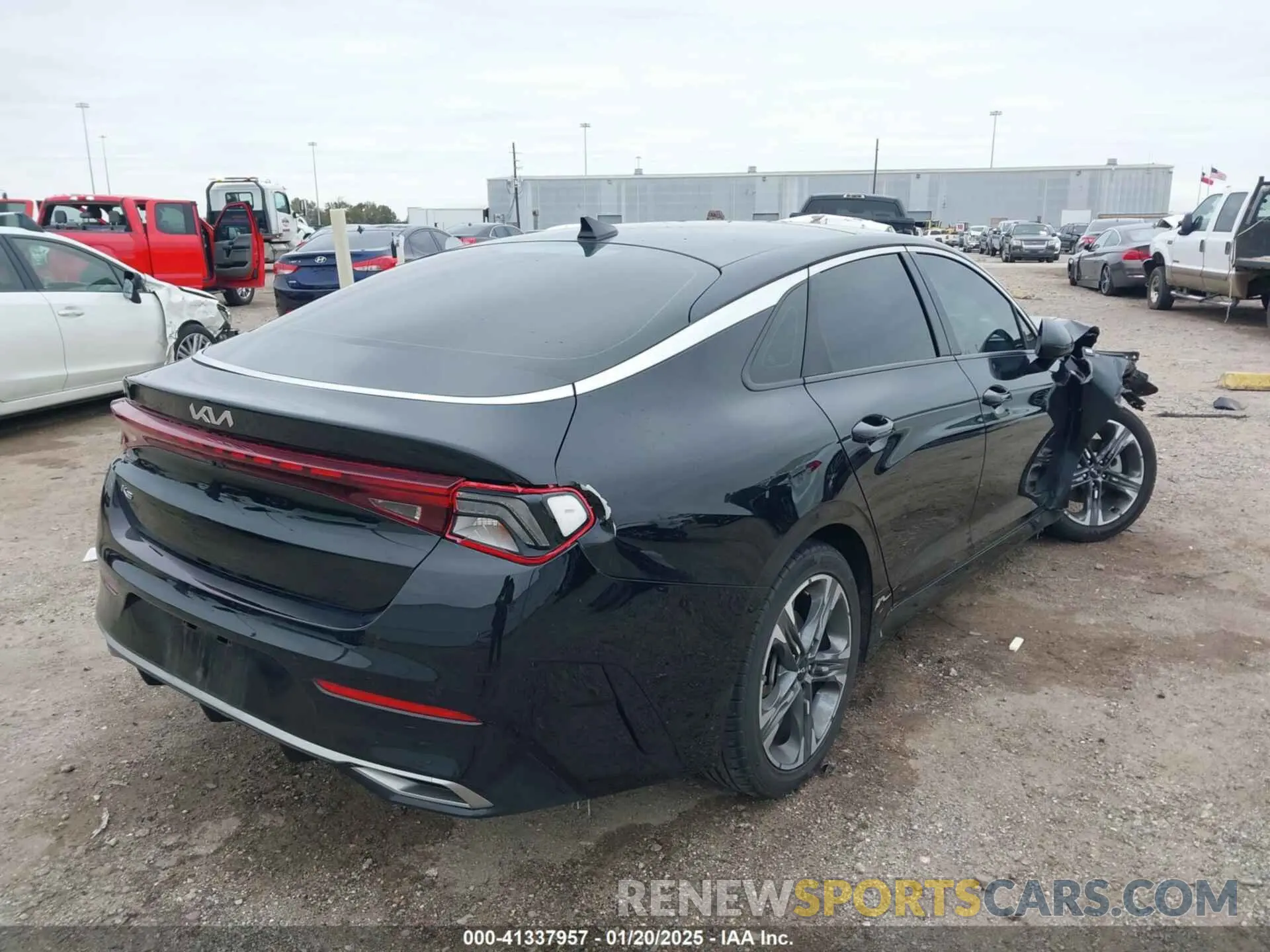 4 Фотография поврежденного автомобиля 5XXG34J28NG089755 KIA K5 2022