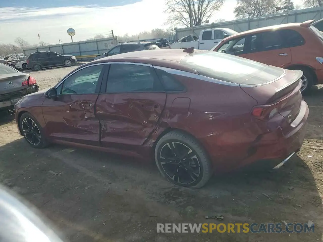 2 Photograph of a damaged car 5XXG64J20NG139104 KIA K5 2022