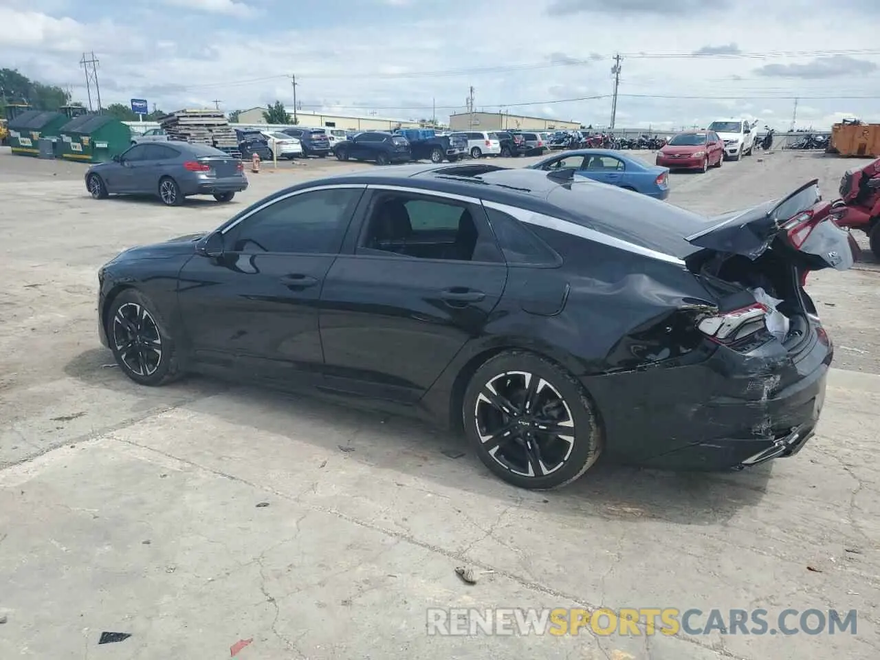 2 Photograph of a damaged car 5XXG64J23NG091369 KIA K5 2022