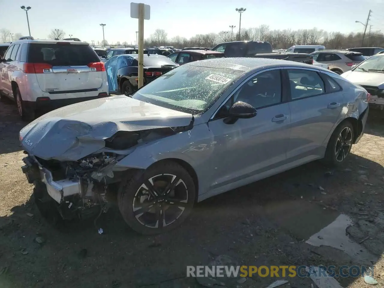 1 Photograph of a damaged car 5XXG64J23NG118862 KIA K5 2022