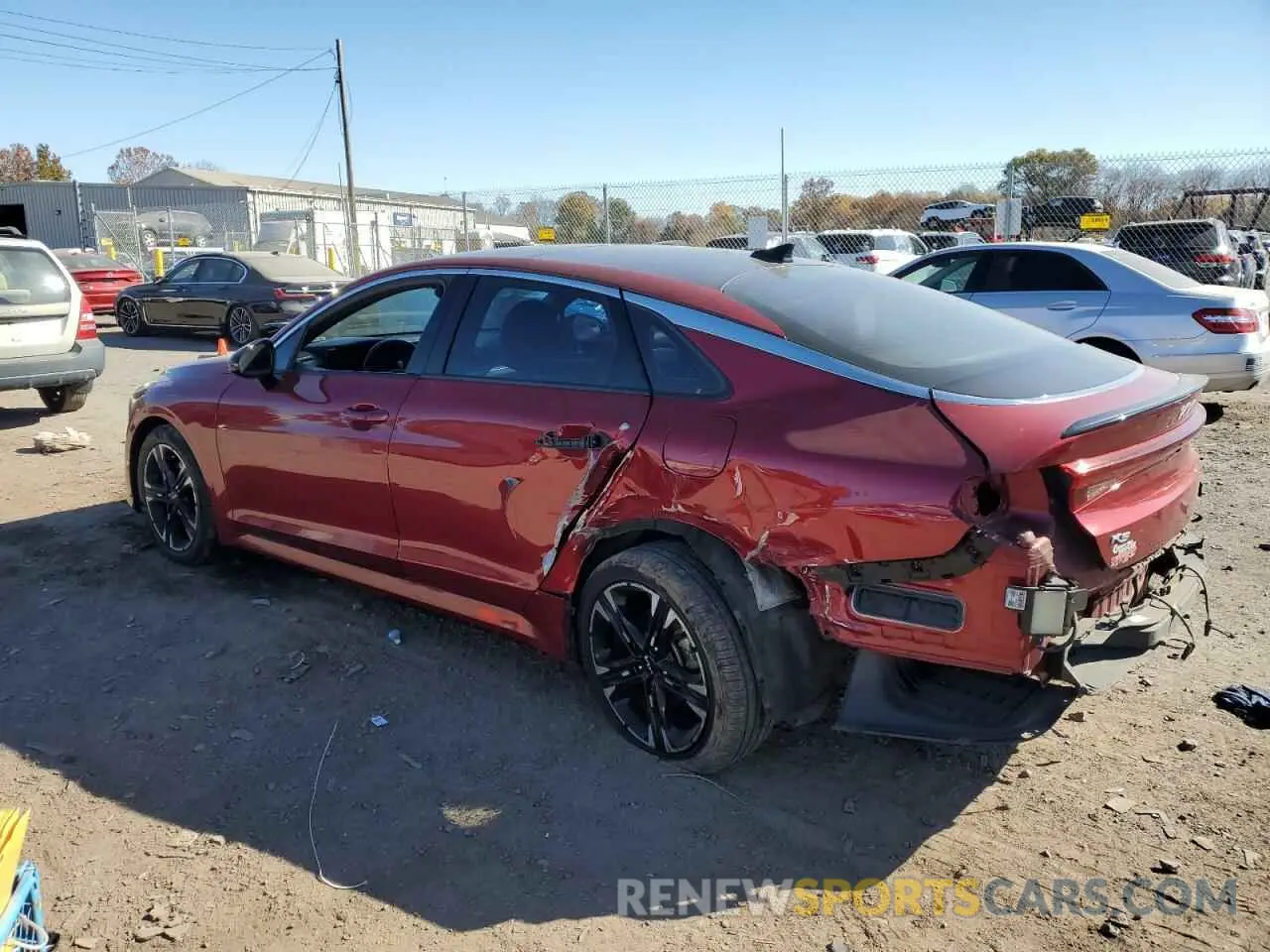 2 Photograph of a damaged car 5XXG64J27NG124406 KIA K5 2022