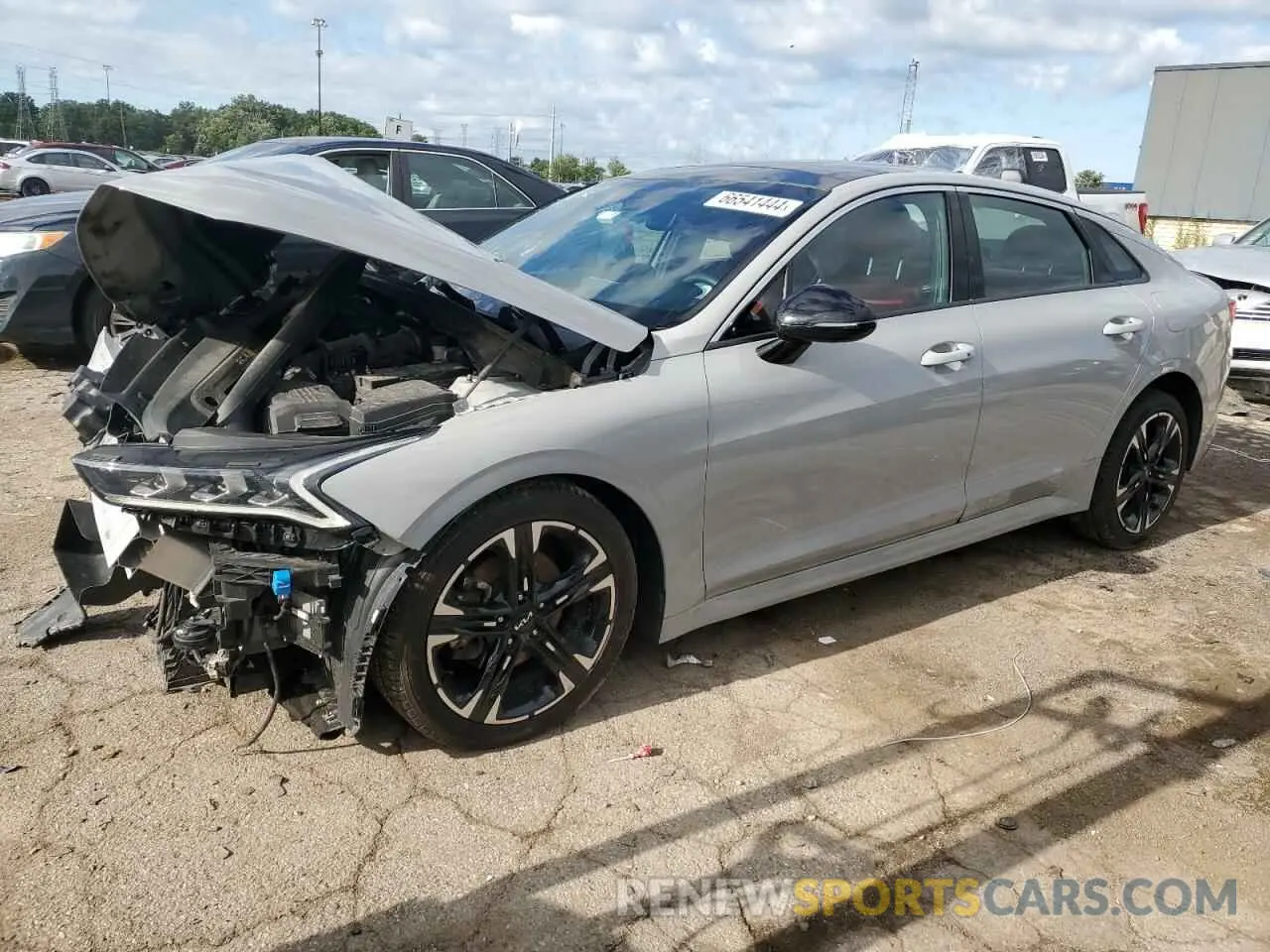 1 Photograph of a damaged car 5XXG64J29NG132801 KIA K5 2022