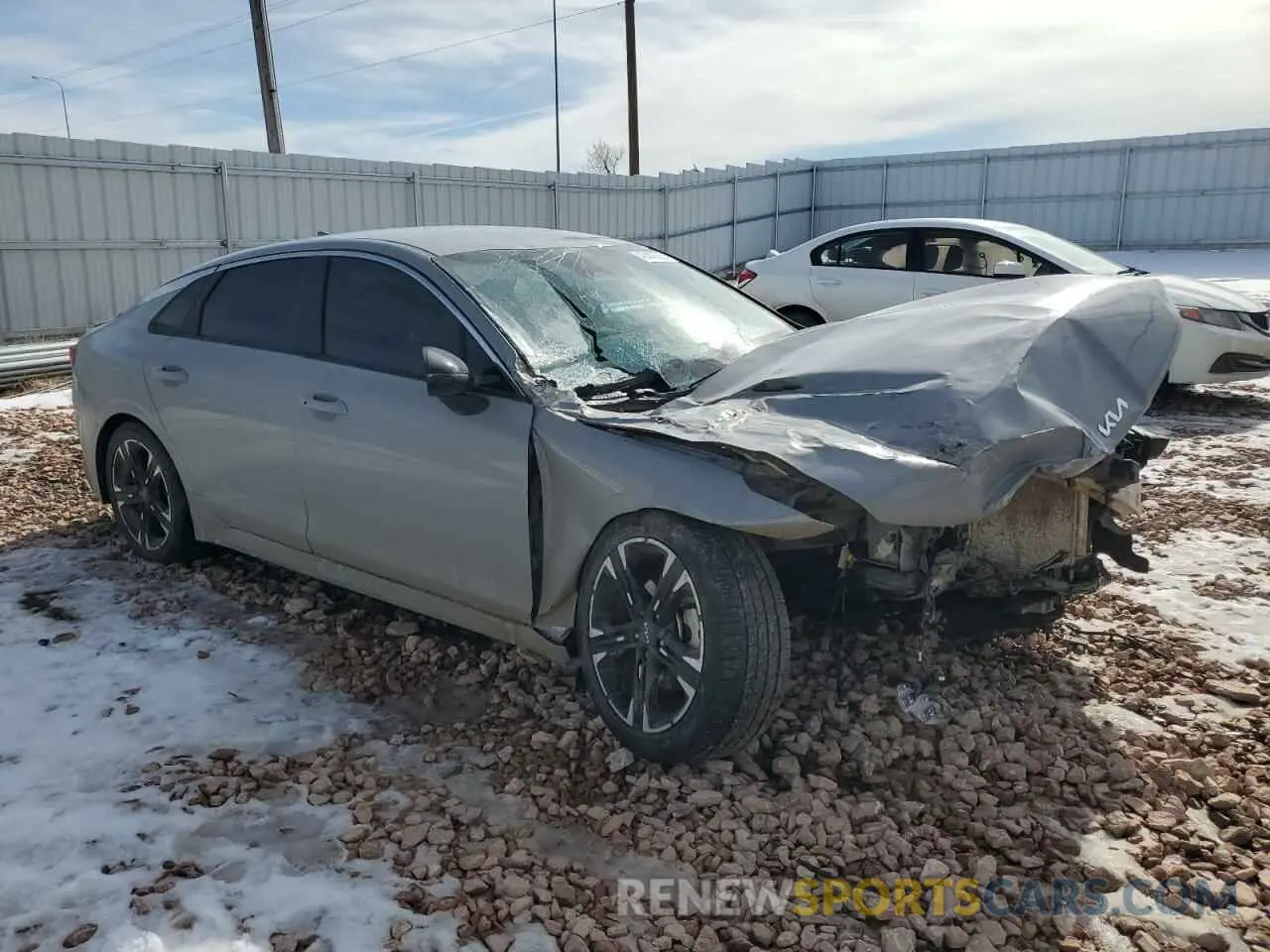 4 Photograph of a damaged car 5XXG64J29NG153485 KIA K5 2022
