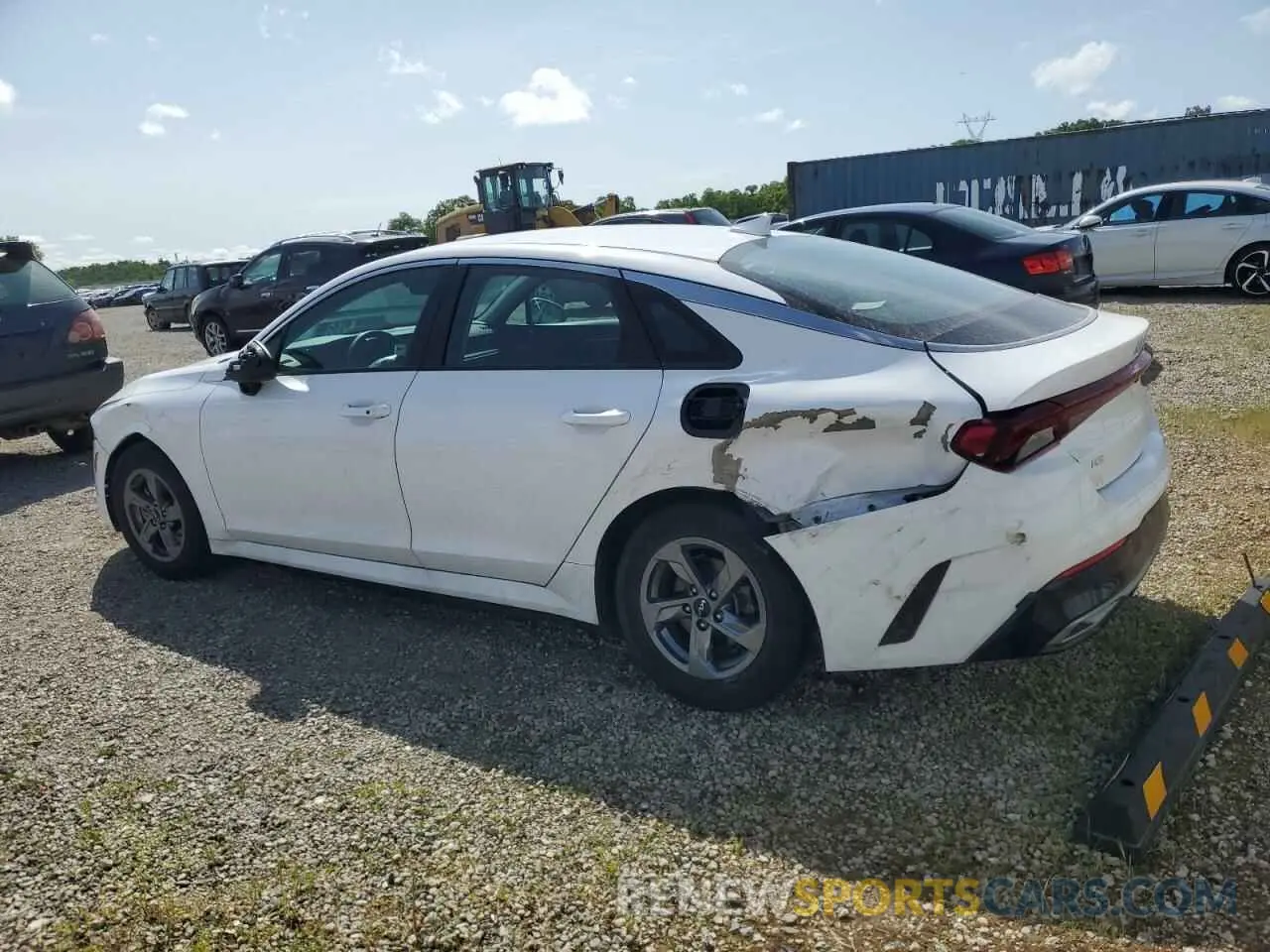 2 Photograph of a damaged car 5XXG14J21PG186482 KIA K5 2023