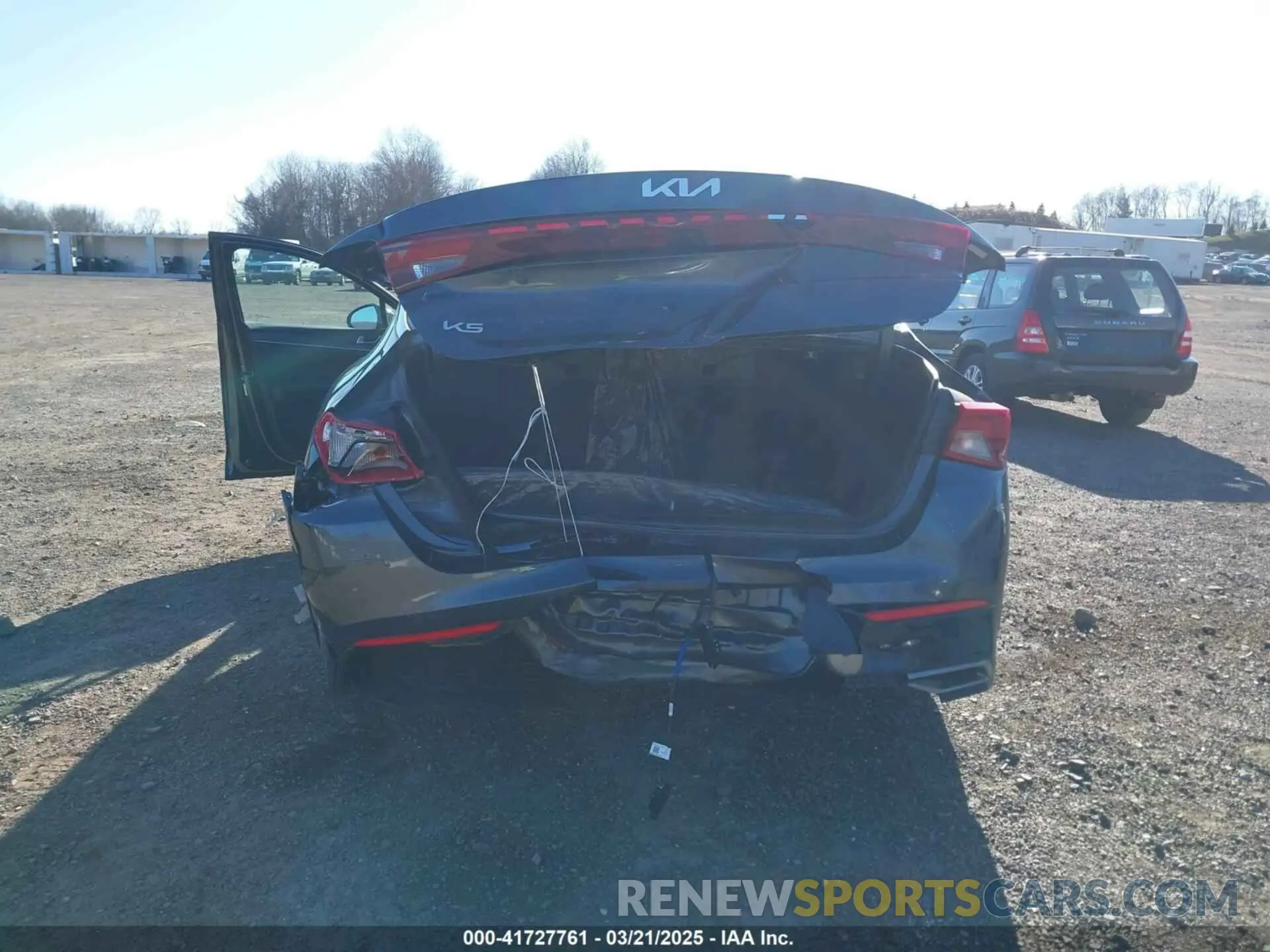 6 Photograph of a damaged car 5XXG14J22PG183185 KIA K5 2023