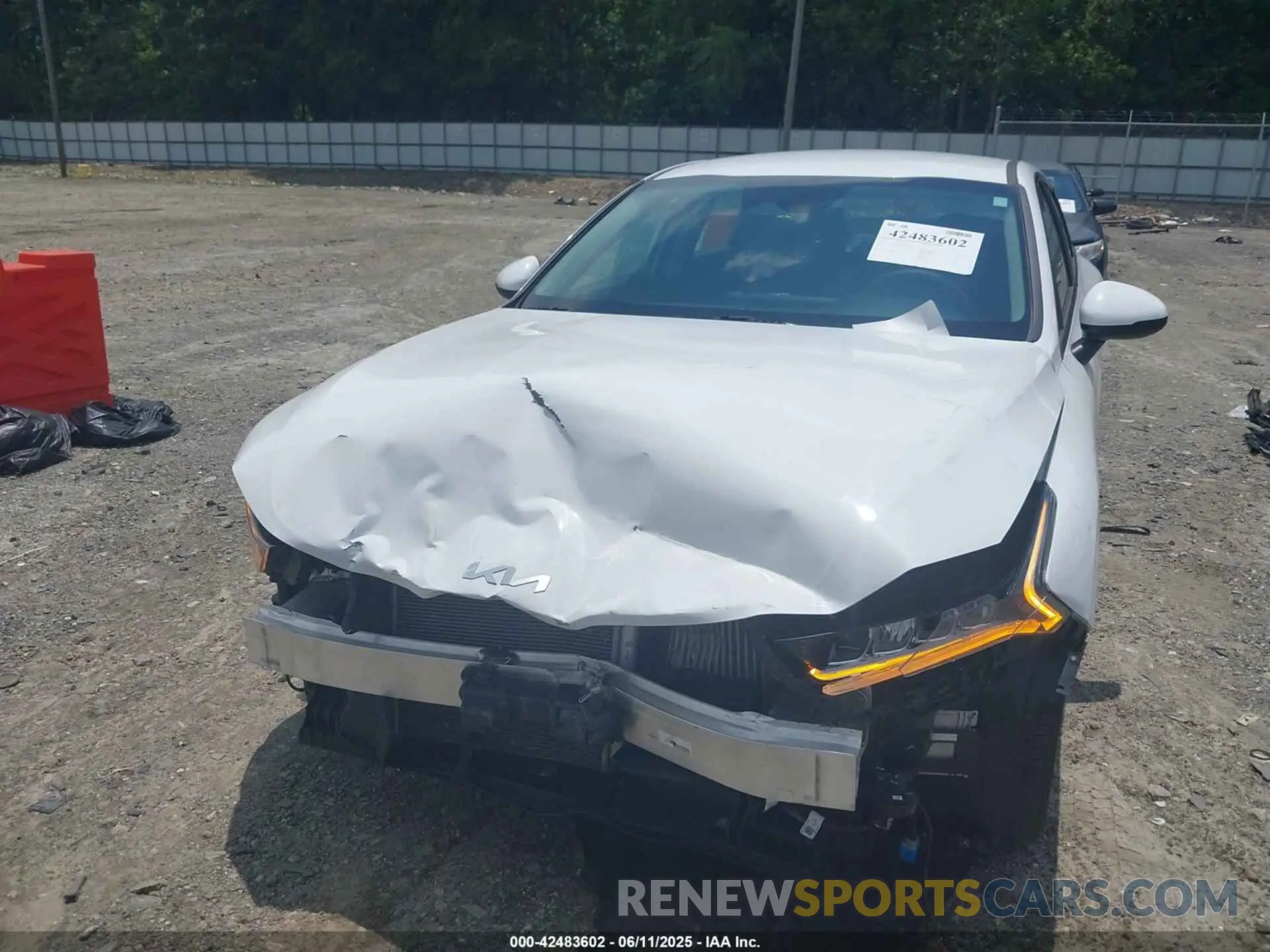 13 Photograph of a damaged car 5XXG14J22PG209929 KIA K5 2023