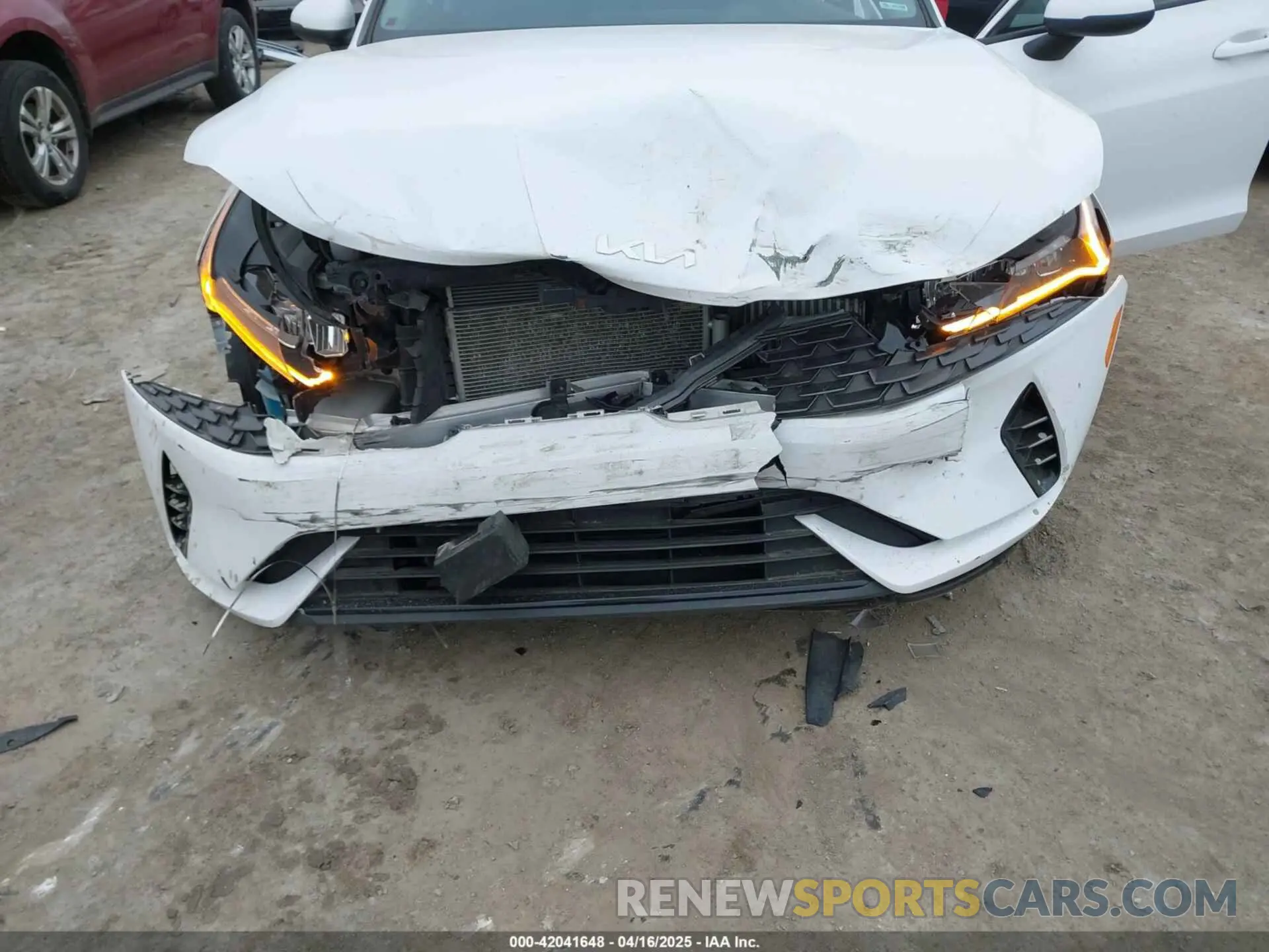 6 Photograph of a damaged car 5XXG14J24PG177713 KIA K5 2023