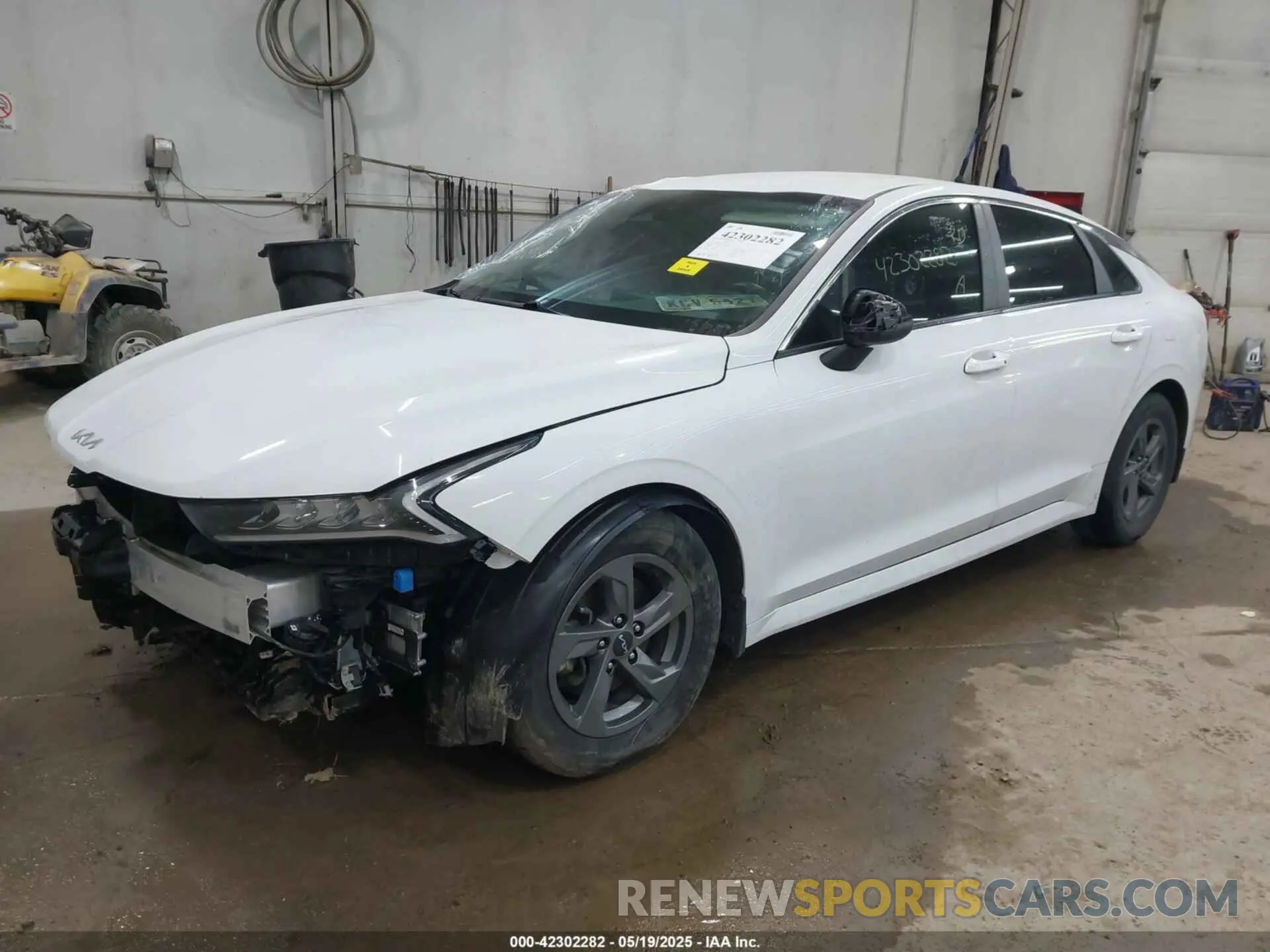 2 Photograph of a damaged car 5XXG14J25PG183200 KIA K5 2023