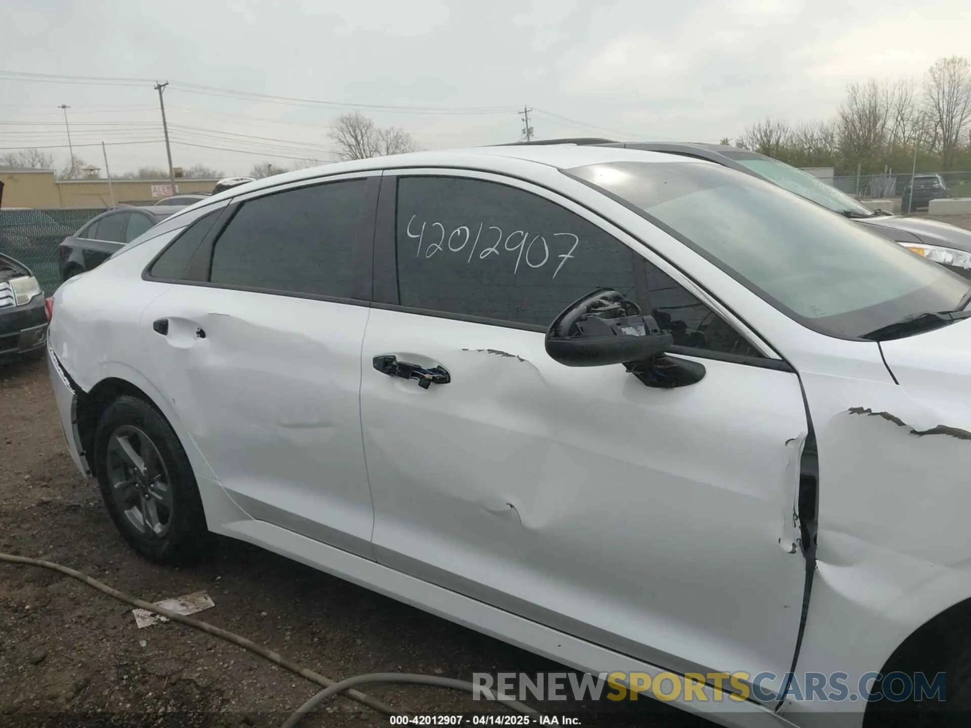 13 Photograph of a damaged car 5XXG14J26PG203910 KIA K5 2023