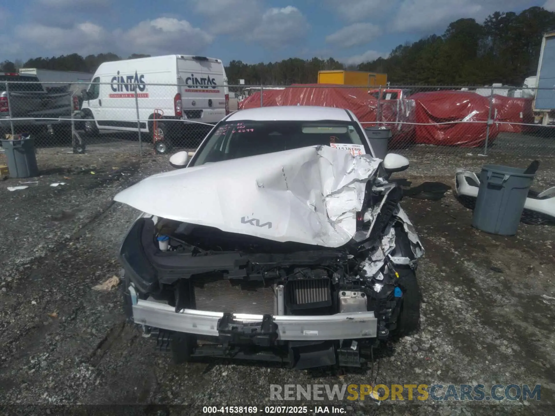 12 Photograph of a damaged car 5XXG14J28PG216299 KIA K5 2023