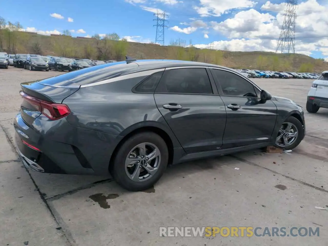 3 Photograph of a damaged car 5XXG14J29PG202606 KIA K5 2023