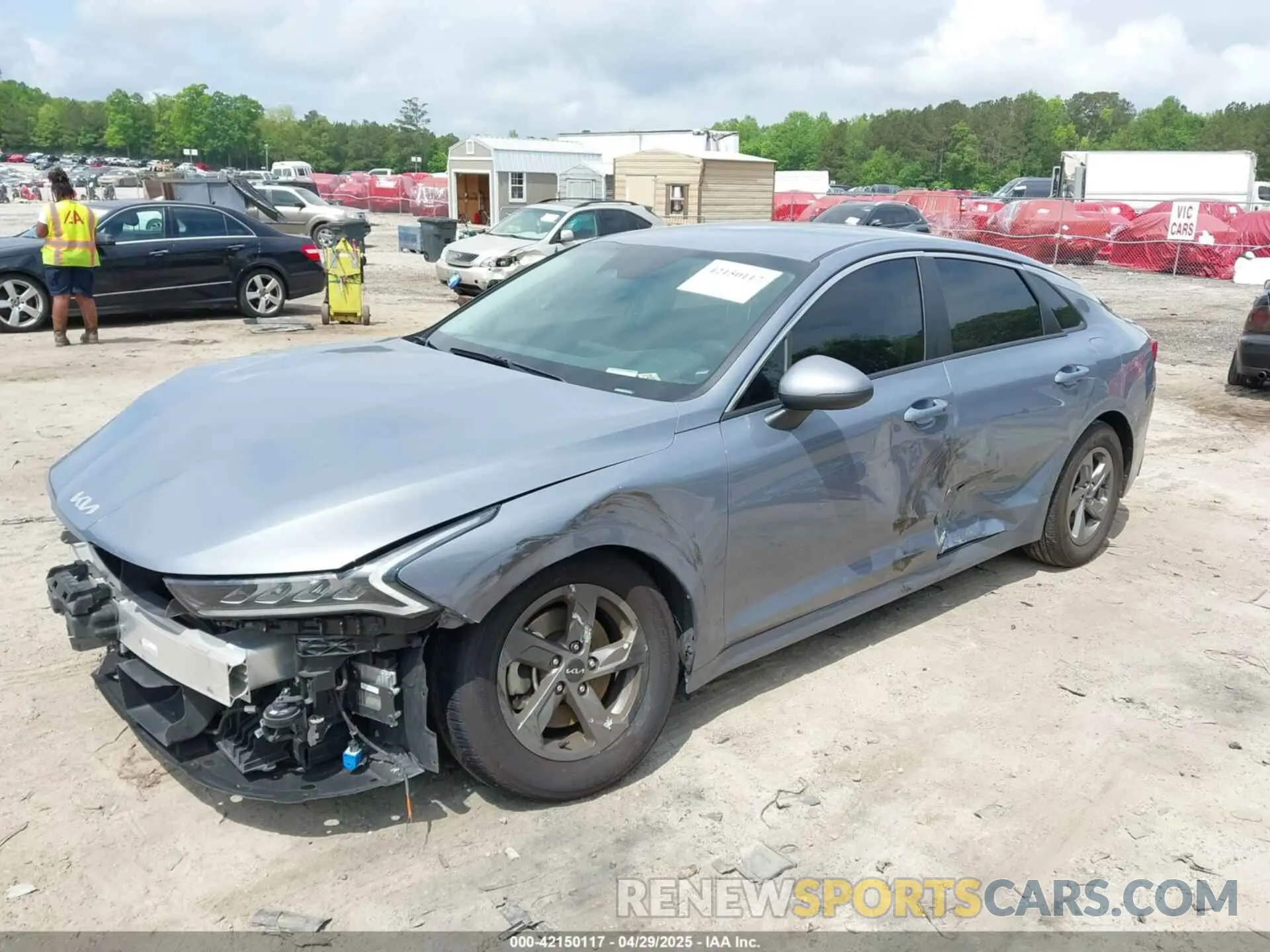 2 Photograph of a damaged car 5XXG14J2XPG216370 KIA K5 2023