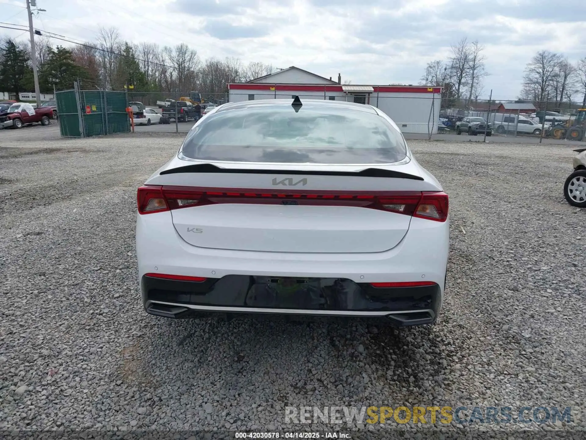 17 Photograph of a damaged car 5XXG34J22PG201579 KIA K5 2023