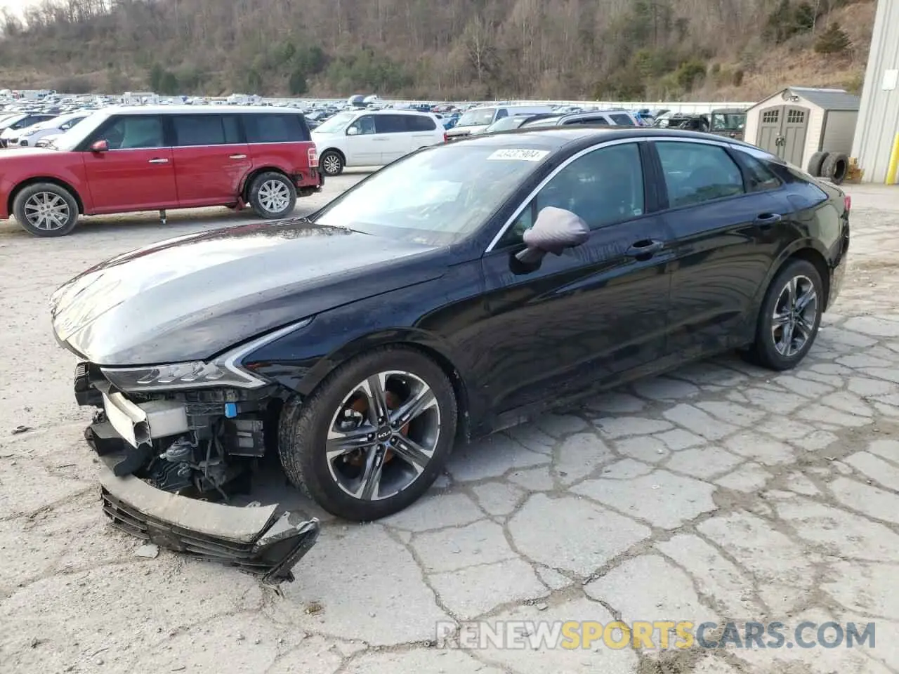 1 Photograph of a damaged car 5XXG34J23PG177583 KIA K5 2023