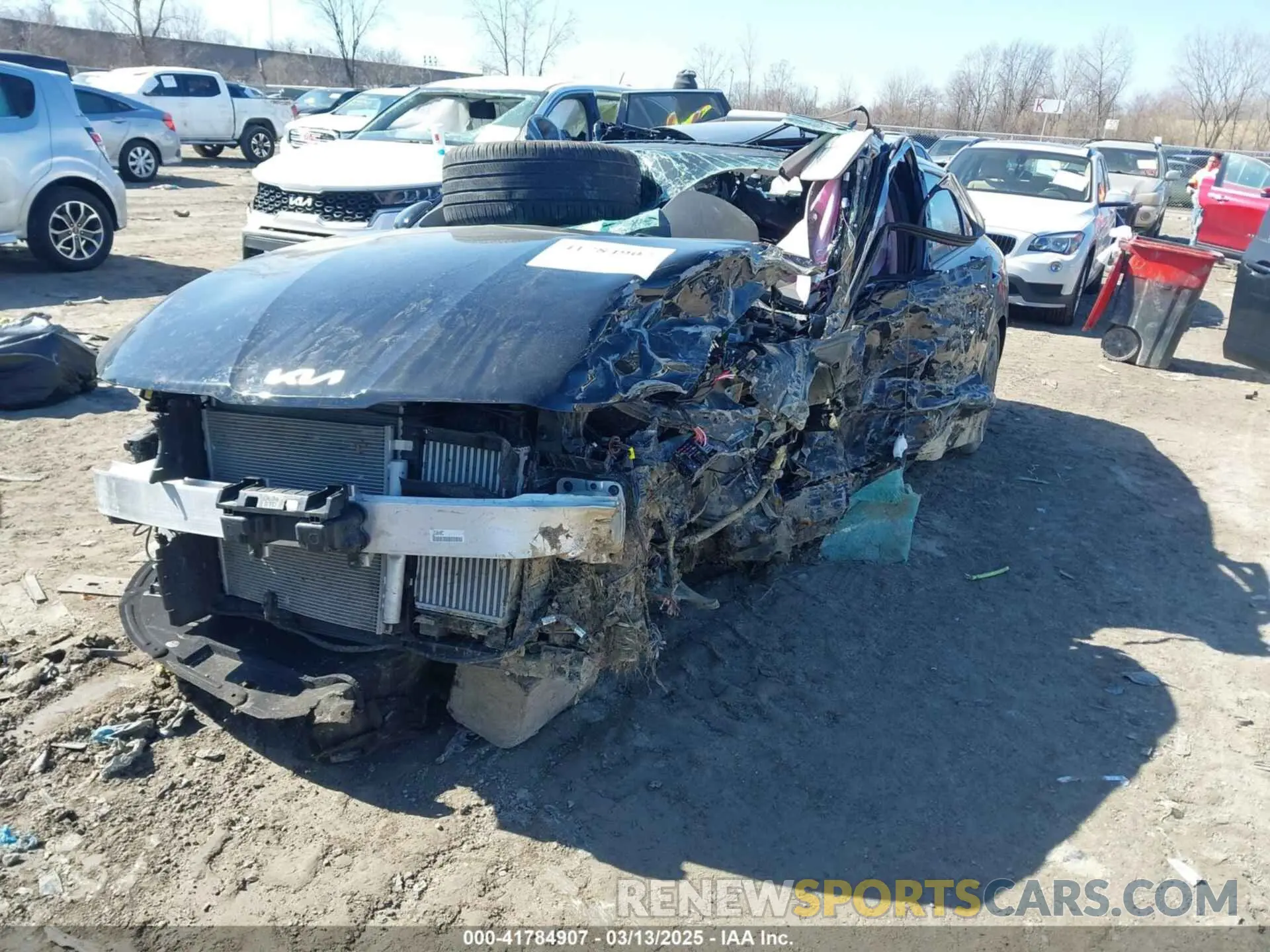 2 Photograph of a damaged car 5XXG34J23PG195663 KIA K5 2023