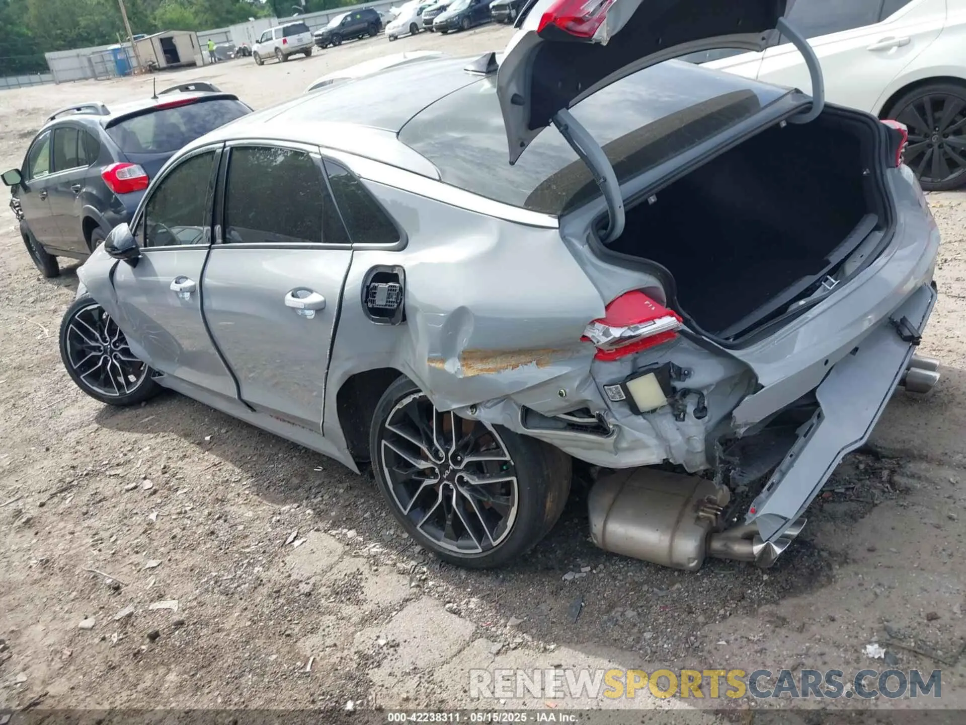 3 Photograph of a damaged car 5XXG44J87PG185705 KIA K5 2023