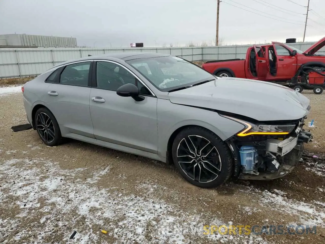 4 Фотография поврежденного автомобиля 5XXG44J88PG223782 KIA K5 2023