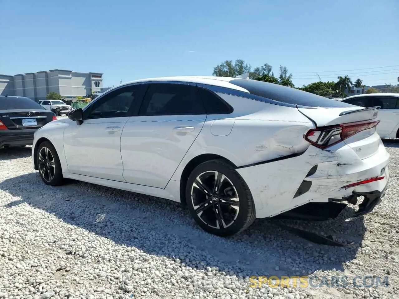 2 Photograph of a damaged car 5XXG64J20PG185728 KIA K5 2023