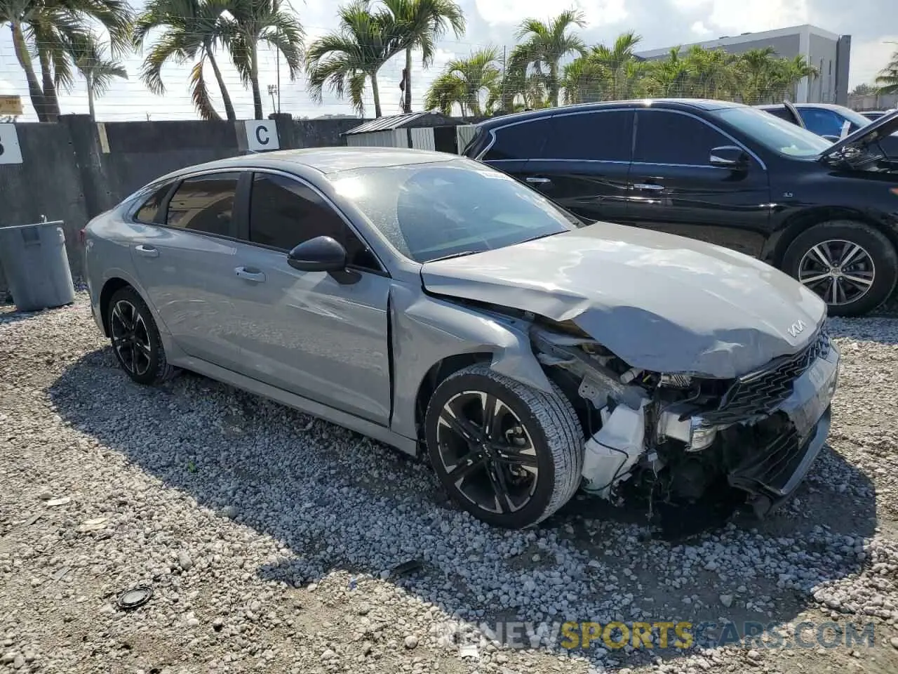 4 Photograph of a damaged car 5XXG64J22PG185472 KIA K5 2023