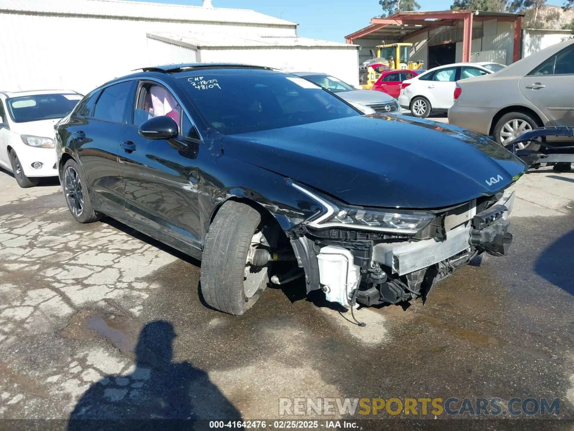 1 Photograph of a damaged car 5XXG64J22PG226277 KIA K5 2023
