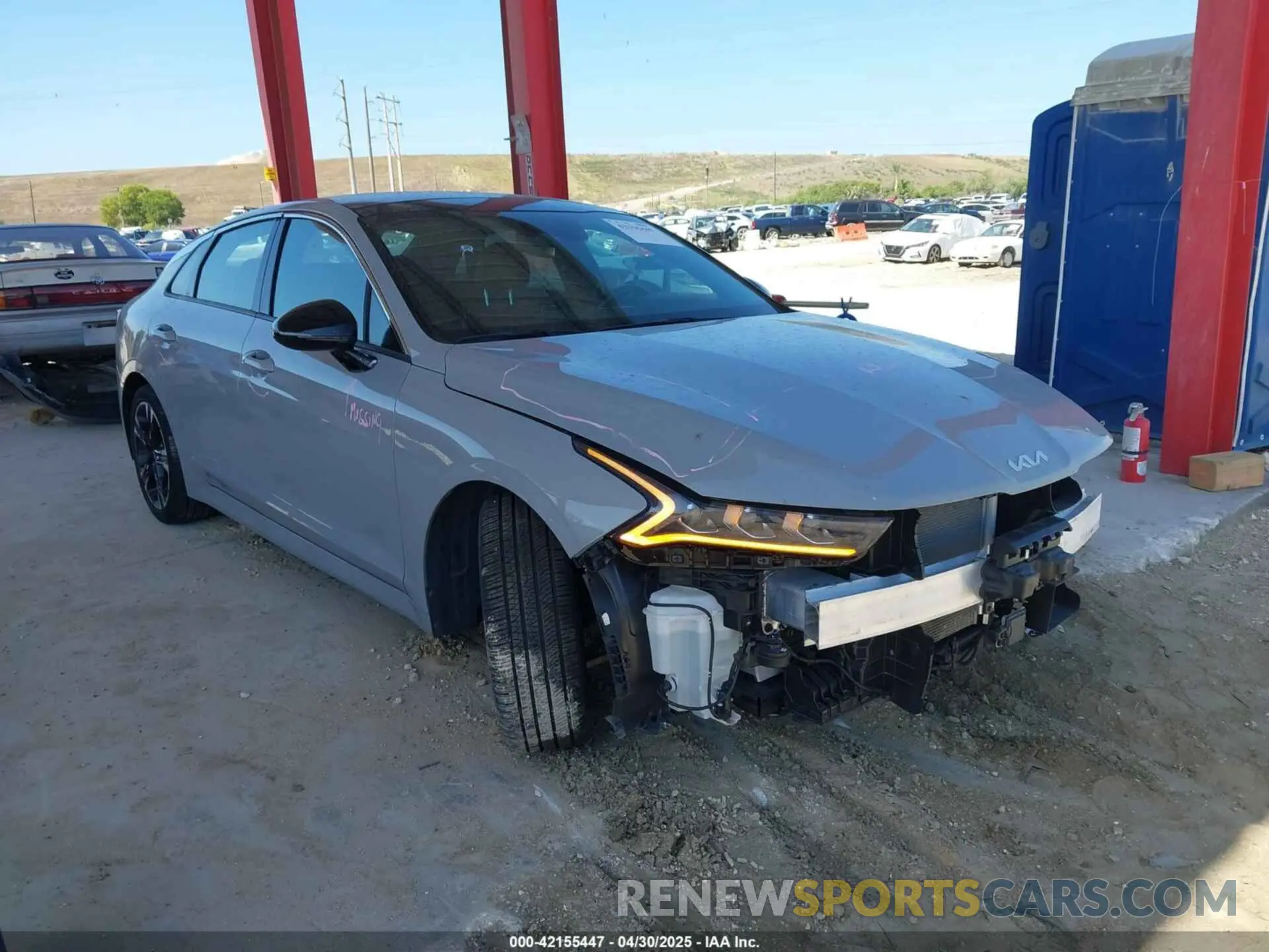 1 Photograph of a damaged car 5XXG64J24PG183772 KIA K5 2023