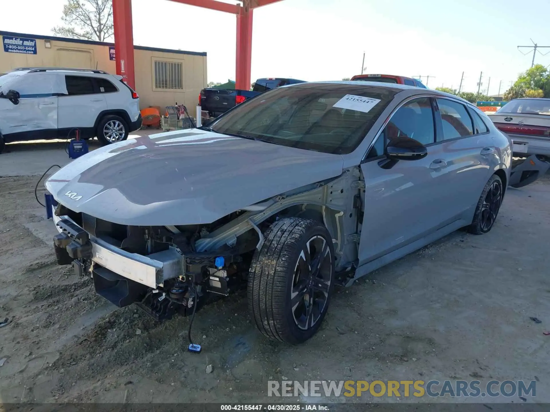 2 Photograph of a damaged car 5XXG64J24PG183772 KIA K5 2023
