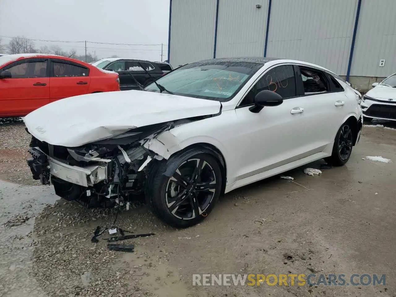 1 Photograph of a damaged car 5XXG64J24PG209027 KIA K5 2023