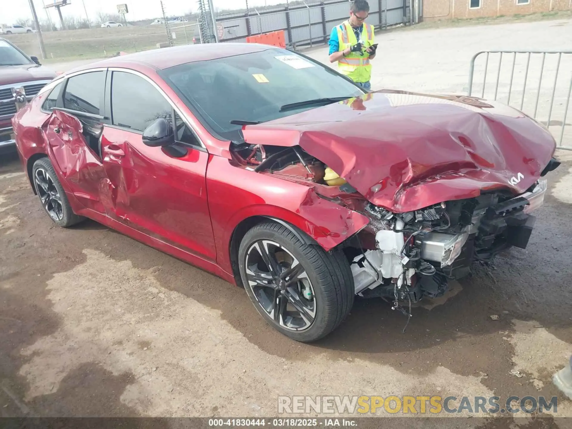 1 Photograph of a damaged car 5XXG64J25PG180279 KIA K5 2023