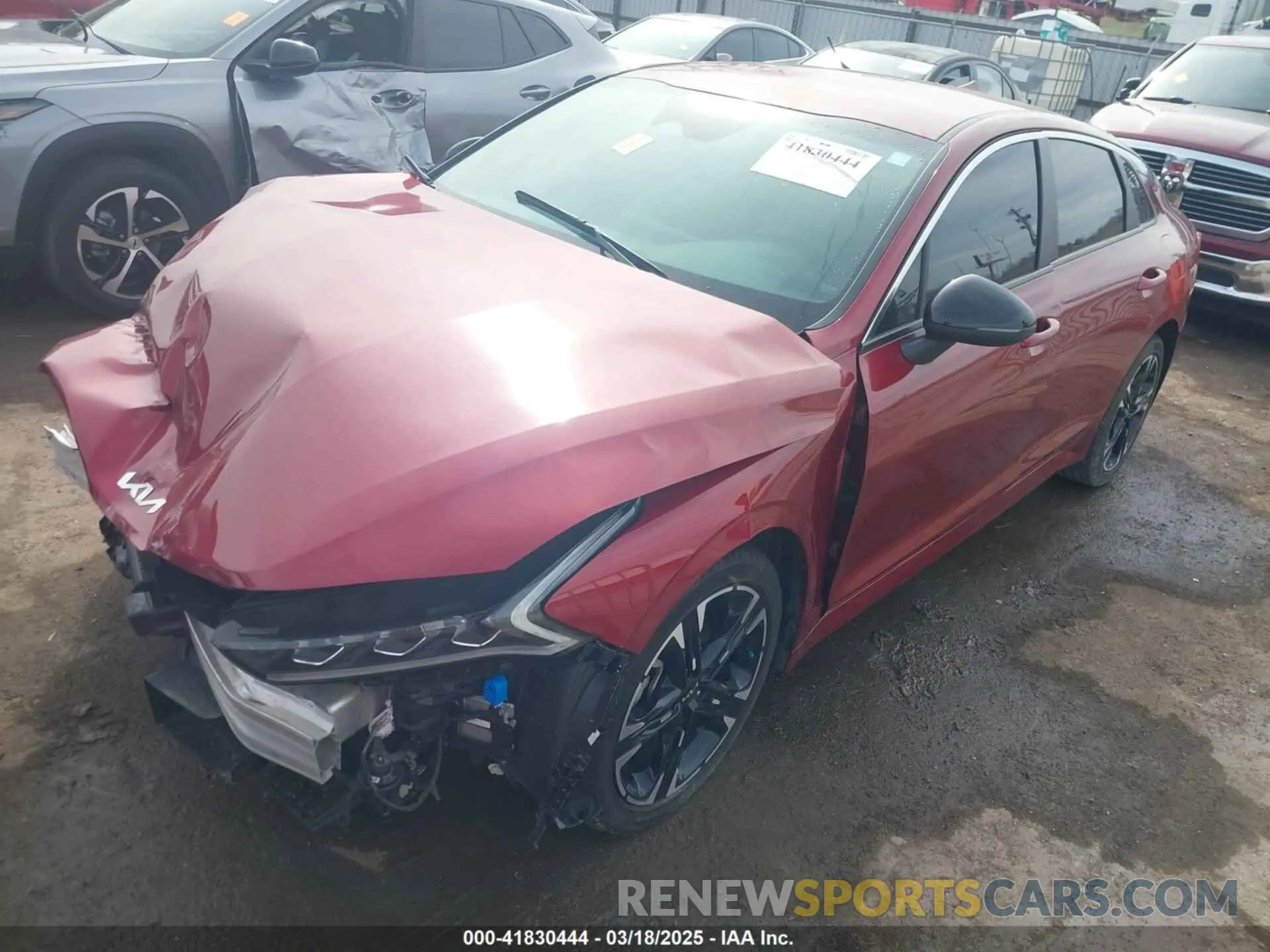 2 Photograph of a damaged car 5XXG64J25PG180279 KIA K5 2023