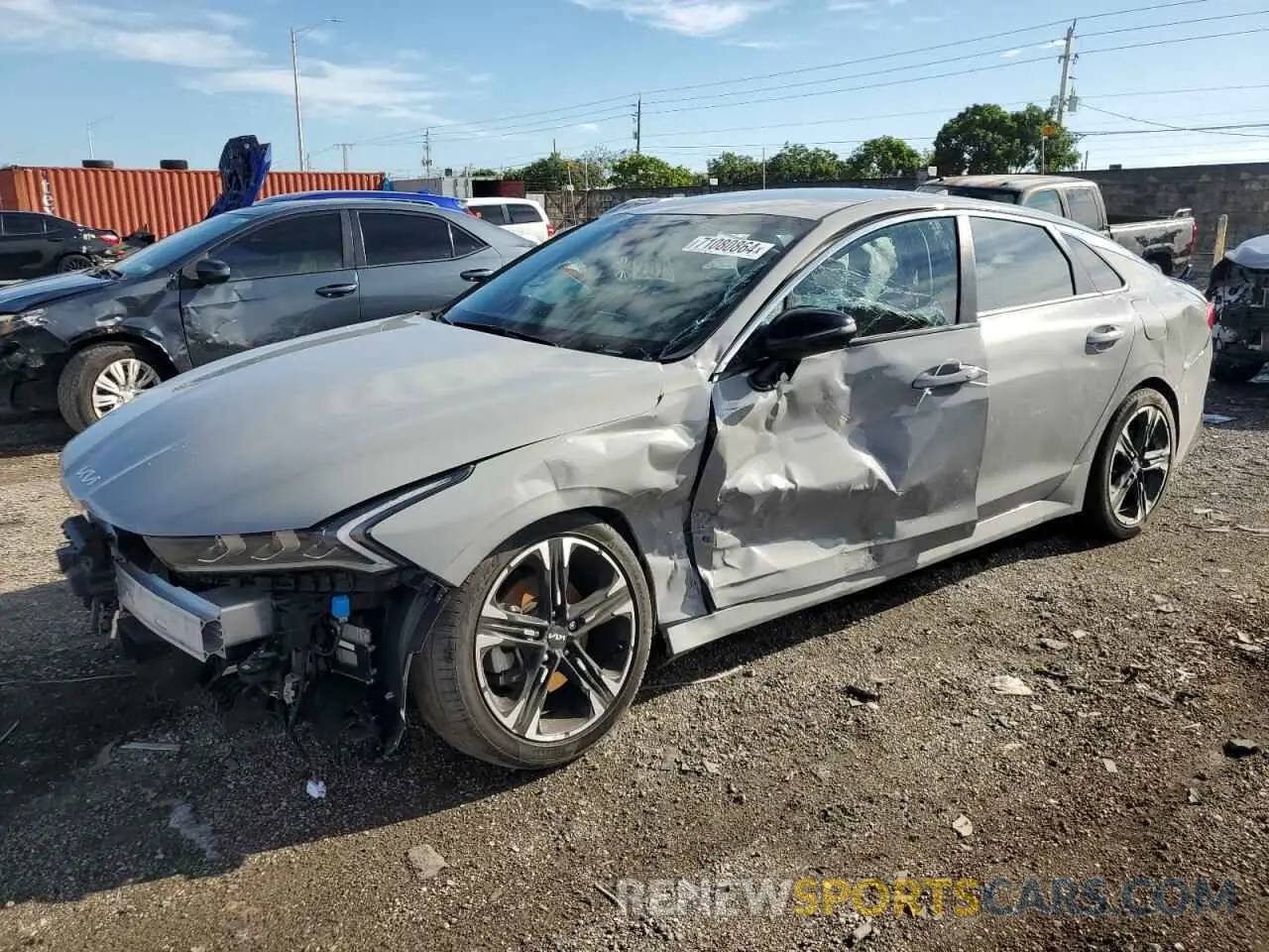 1 Фотография поврежденного автомобиля 5XXG64J25PG206234 KIA K5 2023