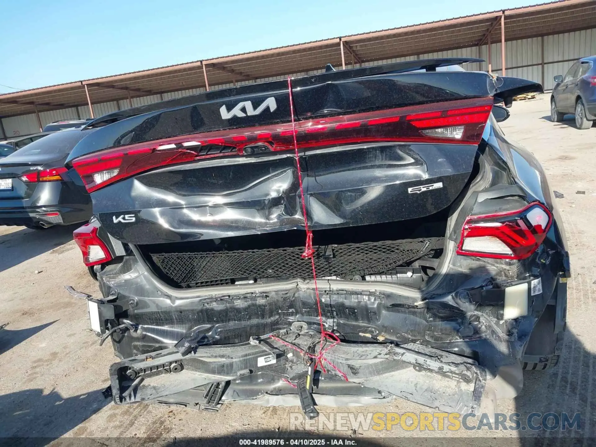 16 Photograph of a damaged car 5XXG64J27PG189100 KIA K5 2023