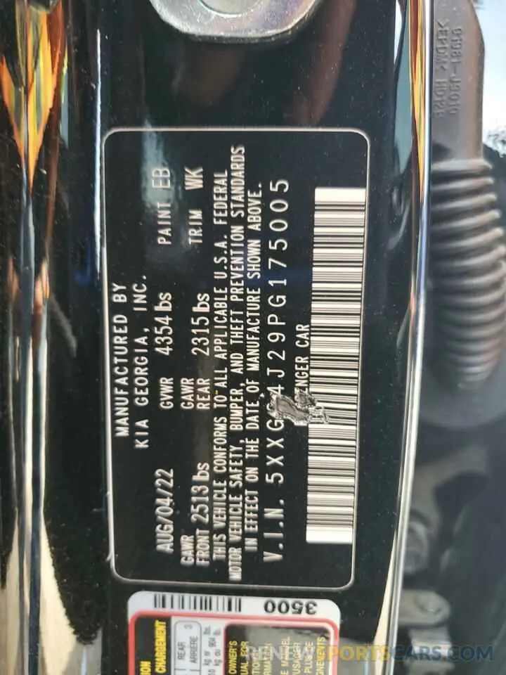 13 Фотография поврежденного автомобиля 5XXG64J29PG175005 KIA K5 2023