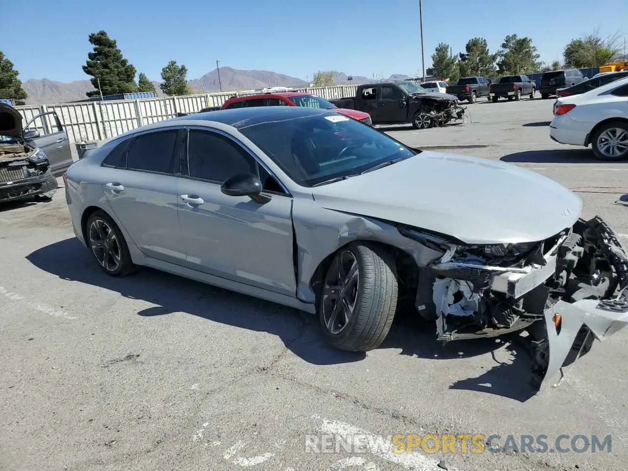 4 Photograph of a damaged car 5XXG64J29PG175151 KIA K5 2023