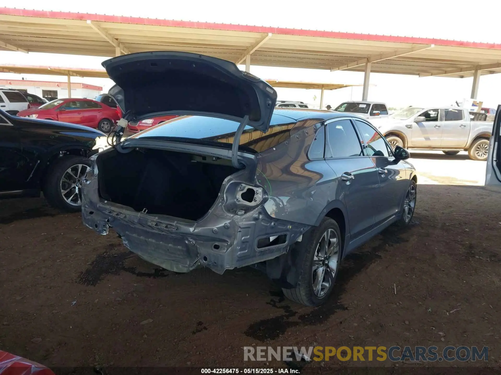 4 Photograph of a damaged car 5XXG34J22RG233192 KIA K5 2024