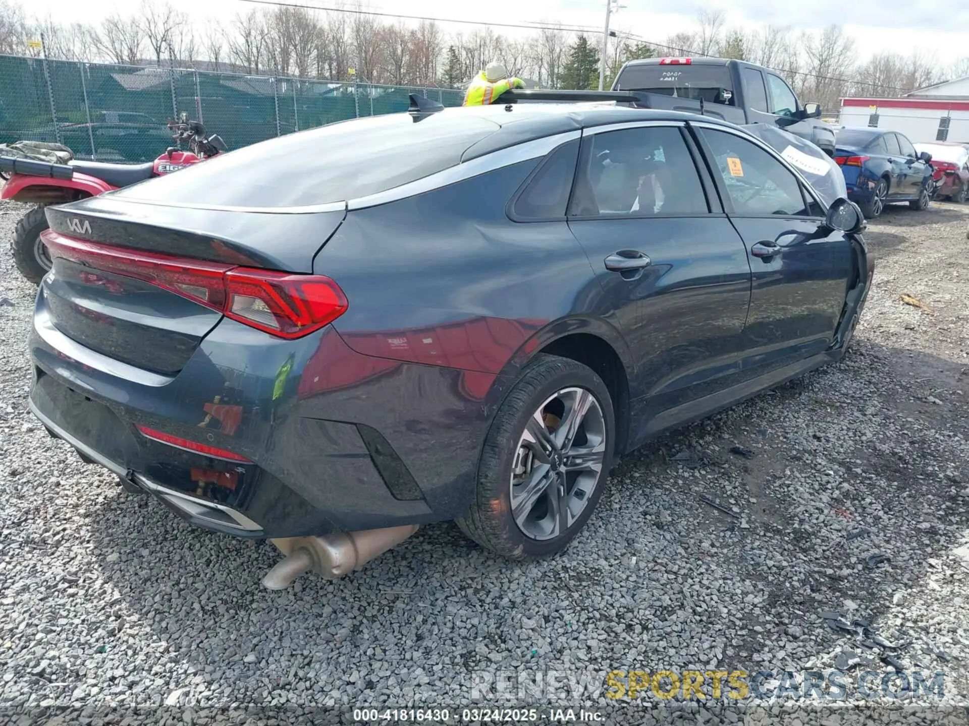 4 Photograph of a damaged car 5XXG34J25RG259978 KIA K5 2024
