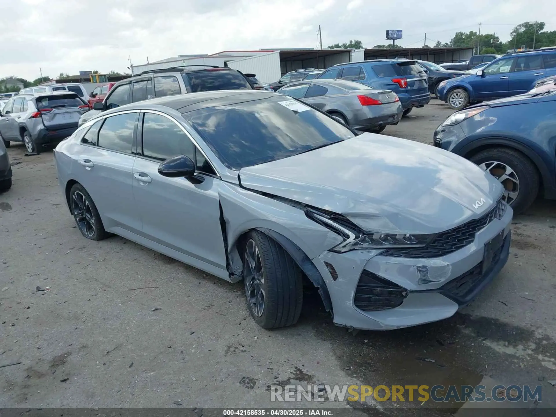 1 Photograph of a damaged car 5XXG64J21RG266997 KIA K5 2024