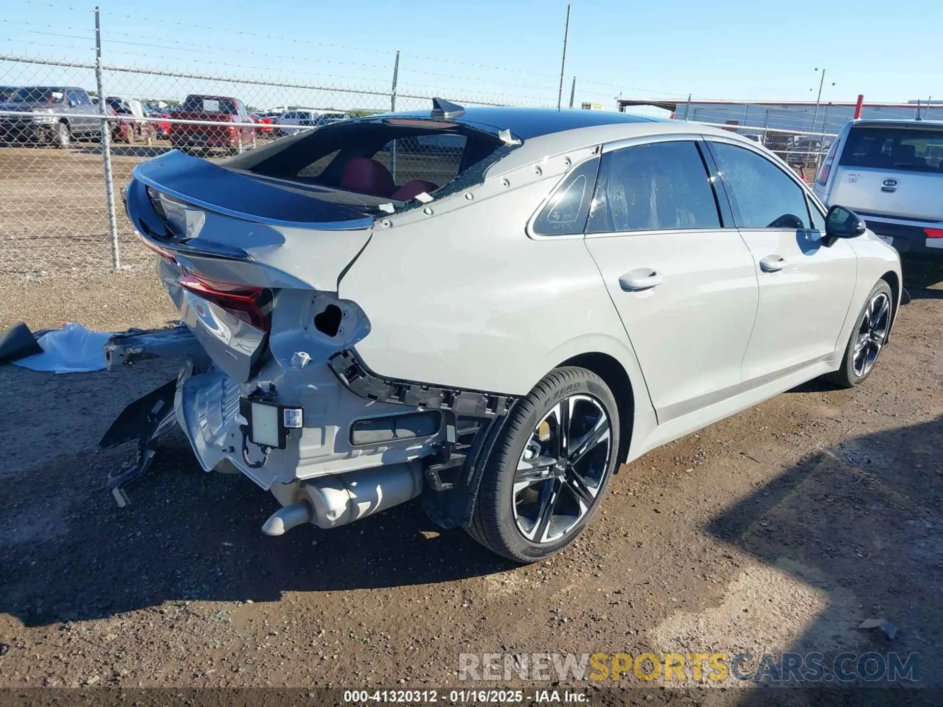 4 Photograph of a damaged car 5XXG64J23RG262935 KIA K5 2024