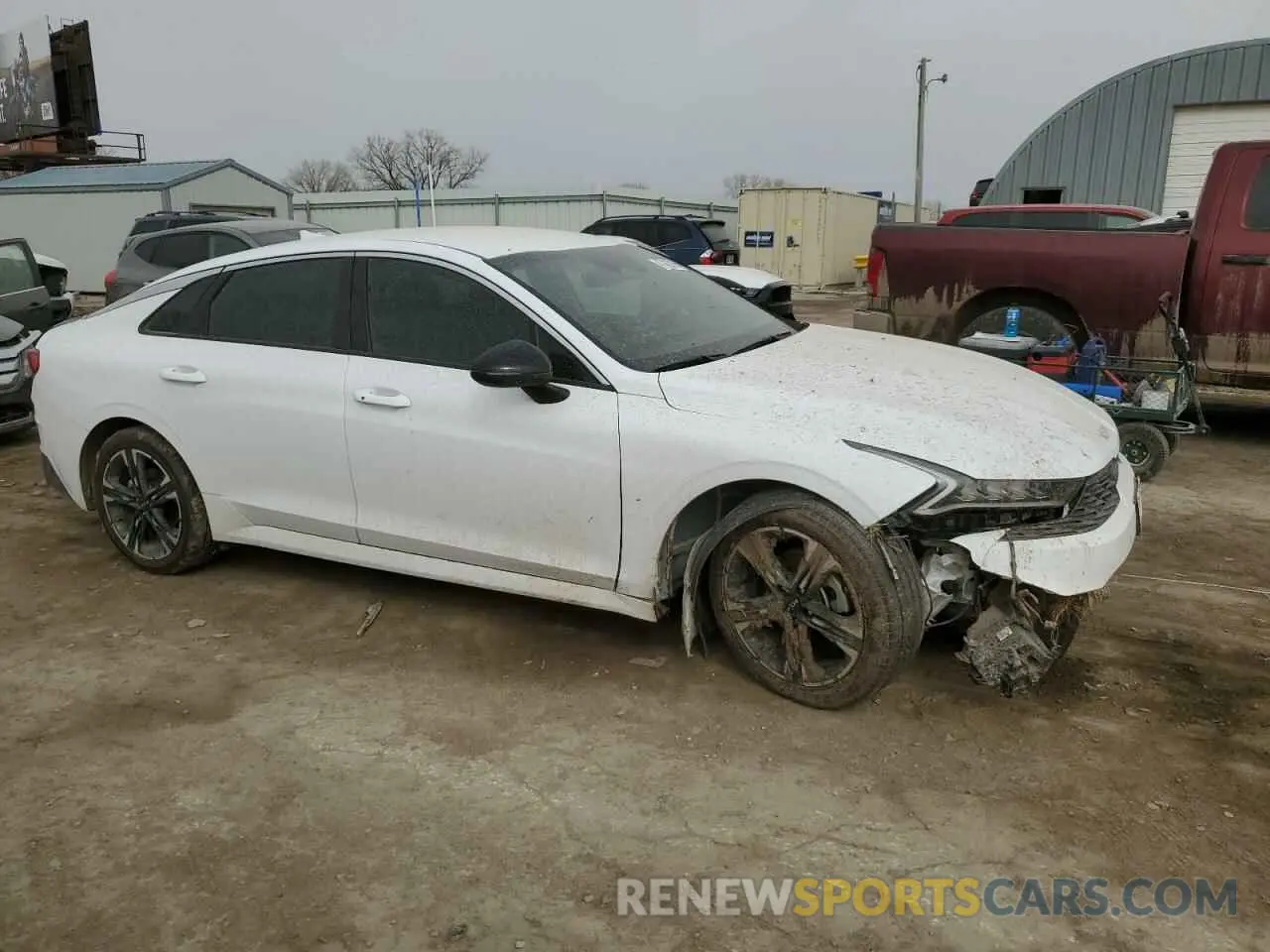 4 Photograph of a damaged car 5XXG64J24RG241348 KIA K5 2024