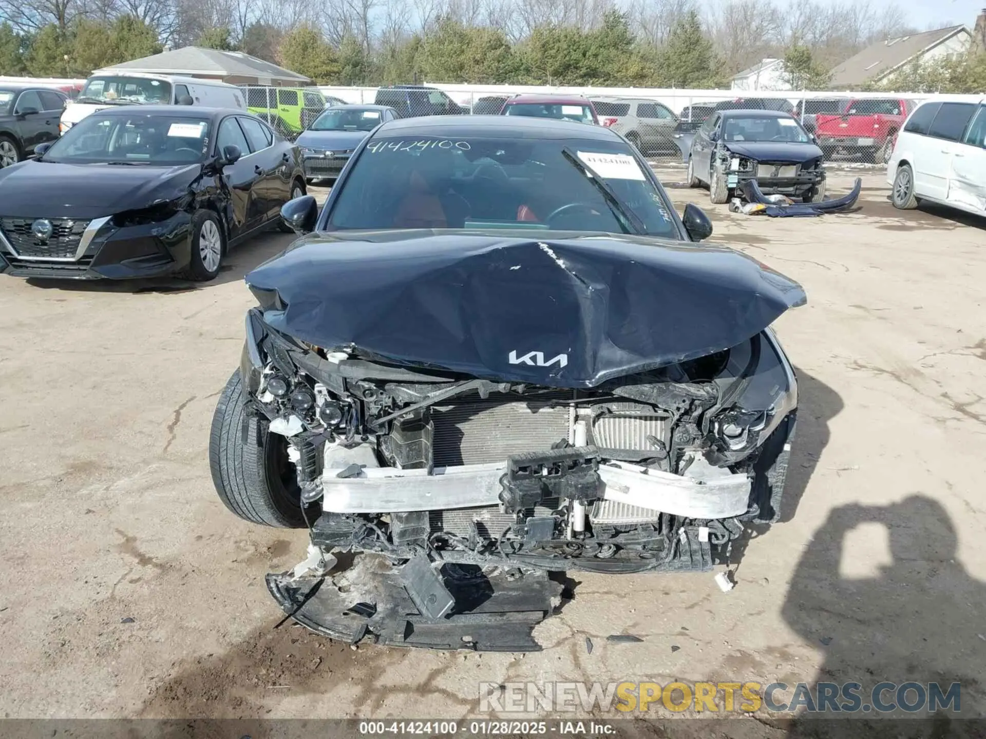 13 Photograph of a damaged car 5XXG64J24RG247893 KIA K5 2024