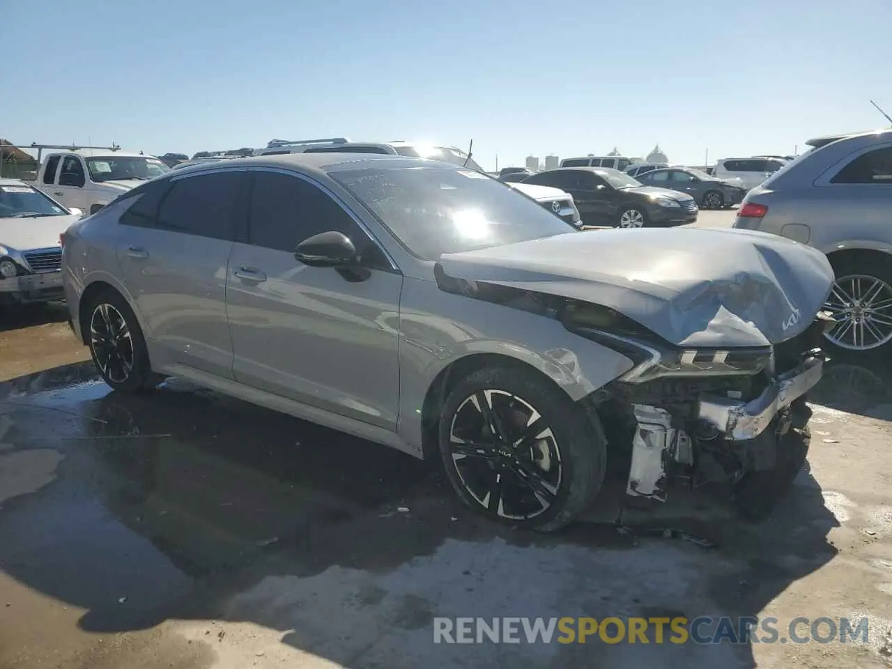 4 Photograph of a damaged car 5XXG64J24RG259946 KIA K5 2024